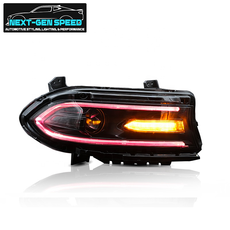 2015 - 24 Prebuilt RGB LED Projector Headlights (Color Changing/Bluetooth) | SRT/RT/GT/SXT)