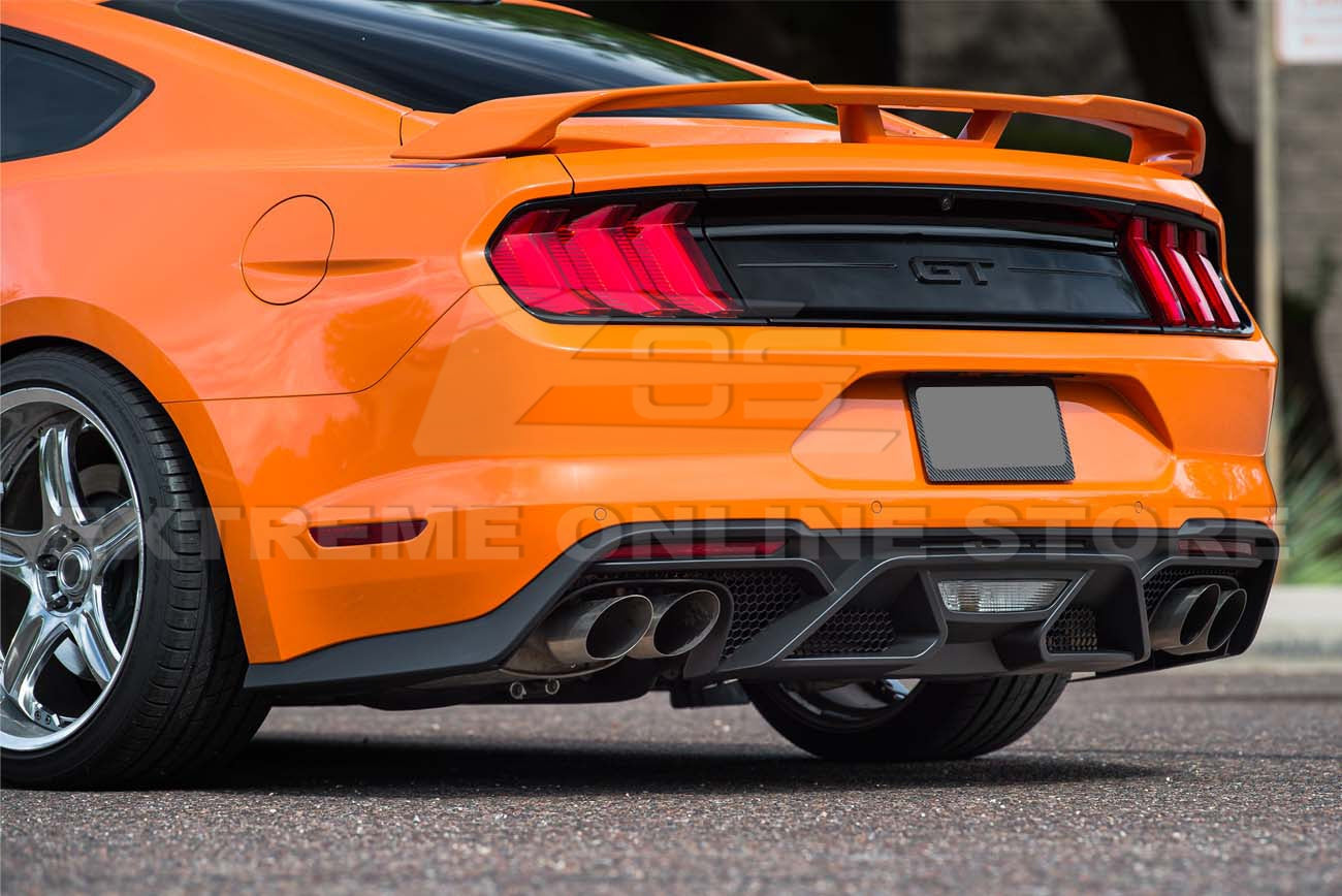 2018 - 23 Mustang GT500 Quad Tip Rear Bumper Diffuser