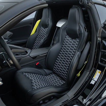 C8 Corvette GT1 Custom Leather Seat Covers