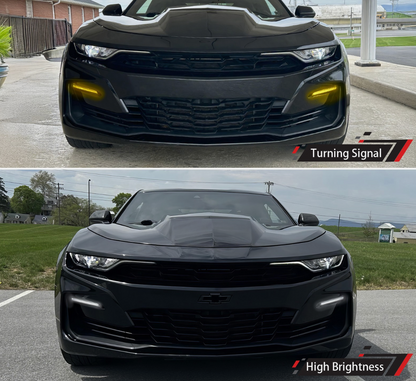 2019 - 24 Camaro Pre-Built RGB Flow DRL Fog Lights image 12