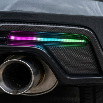 2016 - 24 Camaro RGB Flow Smoked Rear Reflector Lights image 1