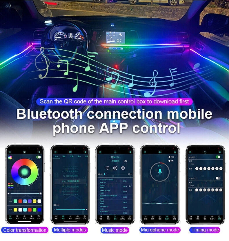 RGB LED Sunroof Ambient Light Kit | Next-Gen Speed