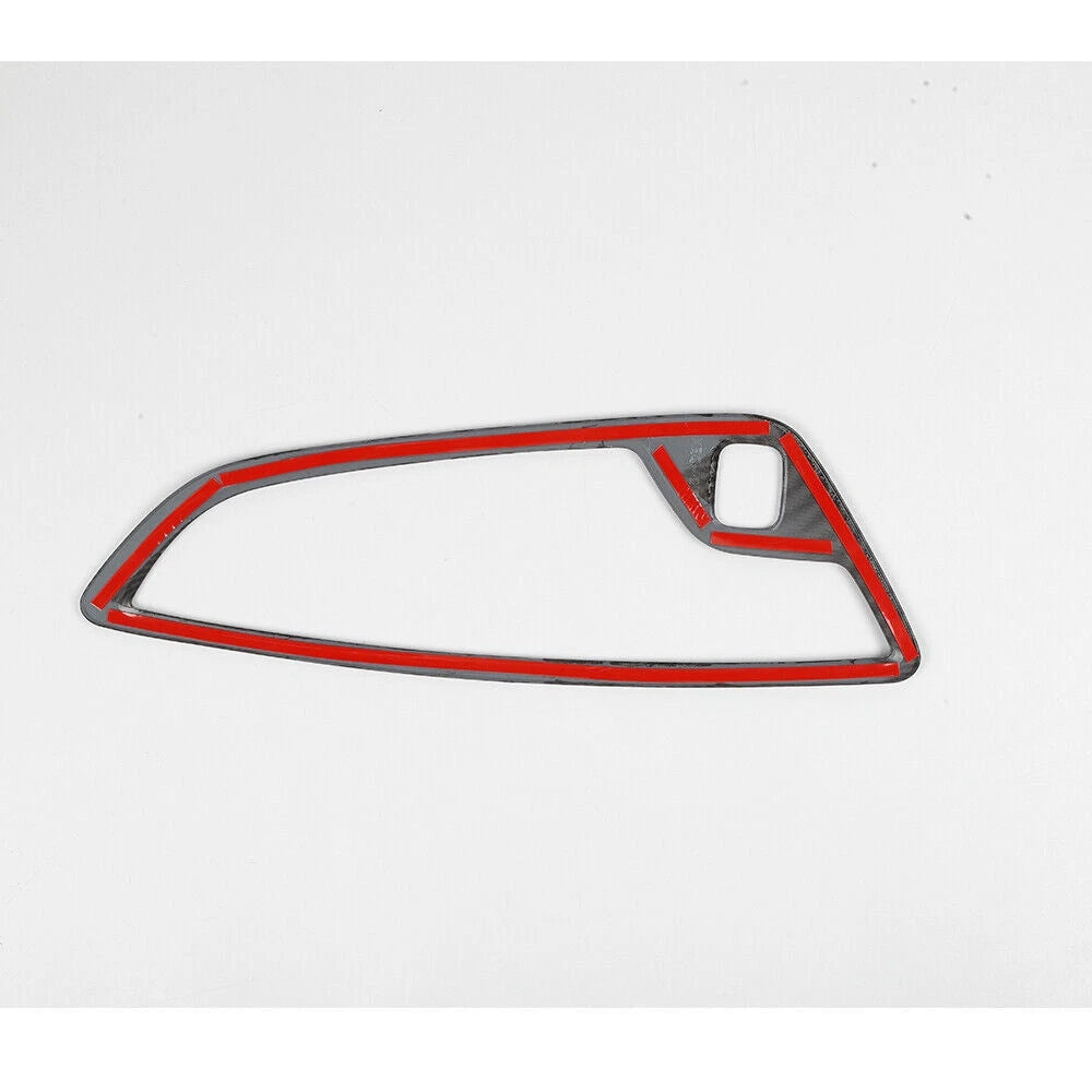 2016 - 24 Camaro Hydro-Dipped Carbon Fiber Upper Dashboard Air Vent Trim Cover