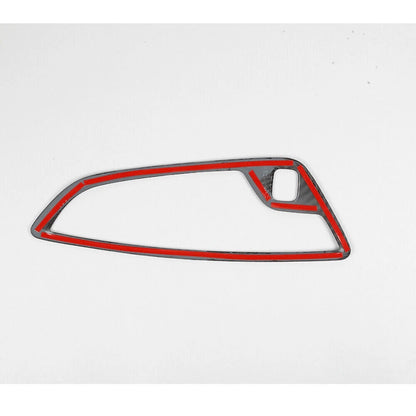 2016 - 24 Camaro Hydro-Dipped Carbon Fiber Upper Dashboard Air Vent Trim Cover