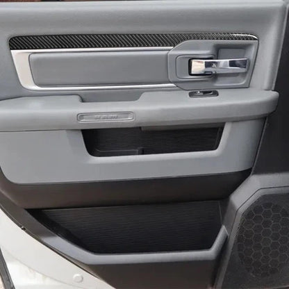 2016 - 18 Dodge Ram Carbon Fiber Interior Door Panel Trim | Next-Gen Carbon