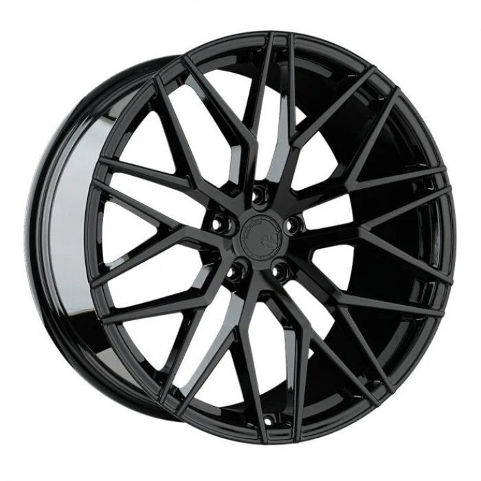 20"21" Chevrolet Corvette C8 Stingray Wheels/Rims M520R Gloss Black 5x120 lugs