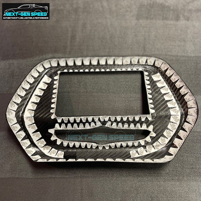 2016 - 24 Camaro LT/RS/LT1 Carbon Fiber 7" Radio Screen Trim Cover | Next-Gen Carbon