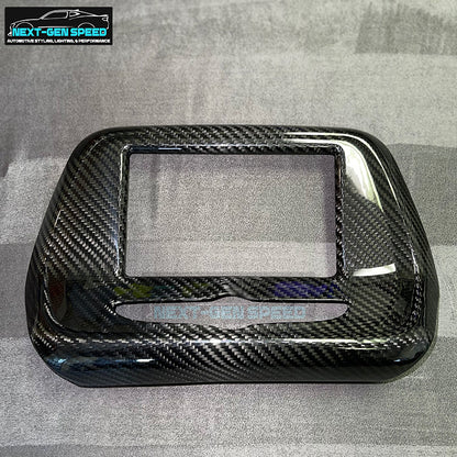 2016 - 24 Camaro LT/RS/LT1 Carbon Fiber 7" Radio Screen Trim Cover | Next-Gen Carbon