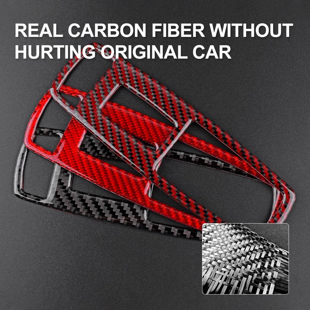 2016 - 18 Dodge Ram Carbon Fiber Window Switch Panel Overlays | Next-Gen Carbon