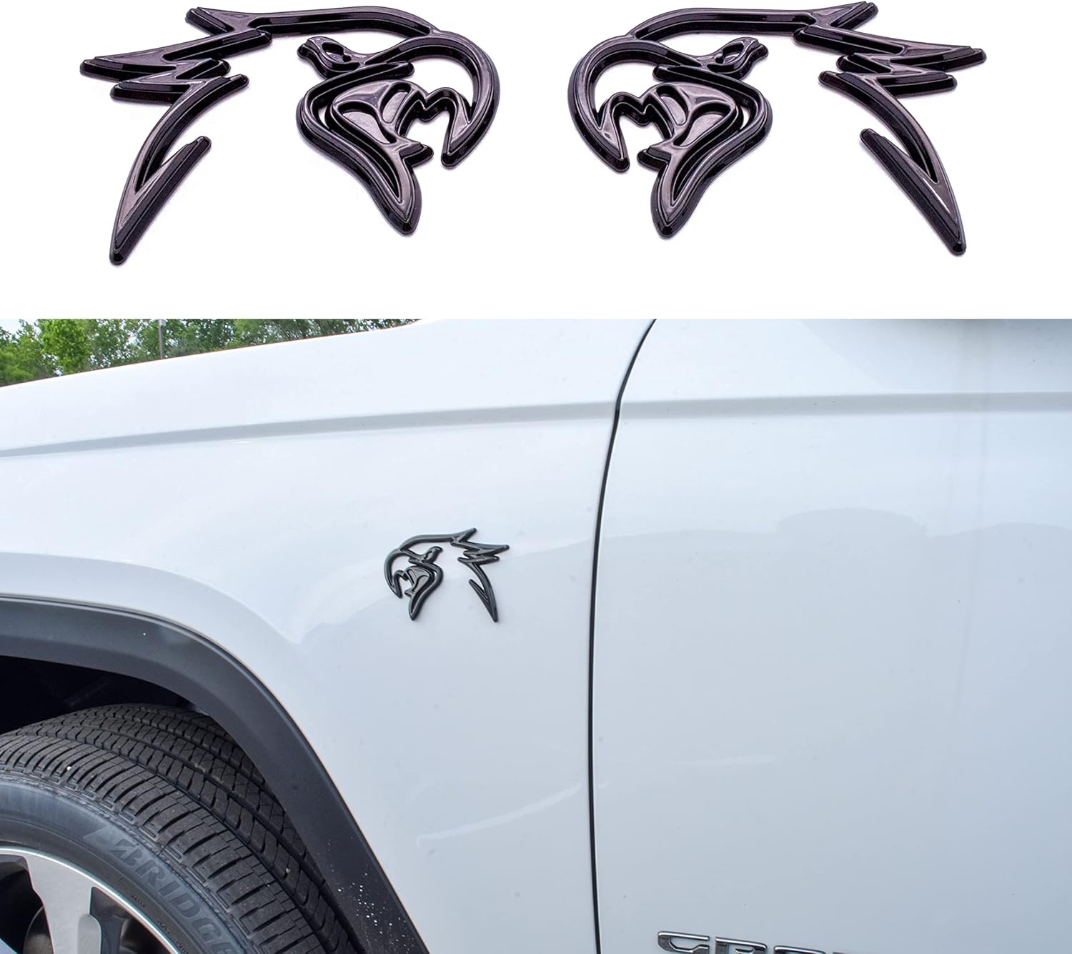 2018 - 24 Jeep Grand Cherokee Trackhawk Fender Badge