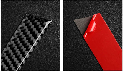 2015 - 24 Dodge Charger / Challenger Real Carbon Fiber Steering Wheel Trim Cover Kit | Next-Gen Carbon