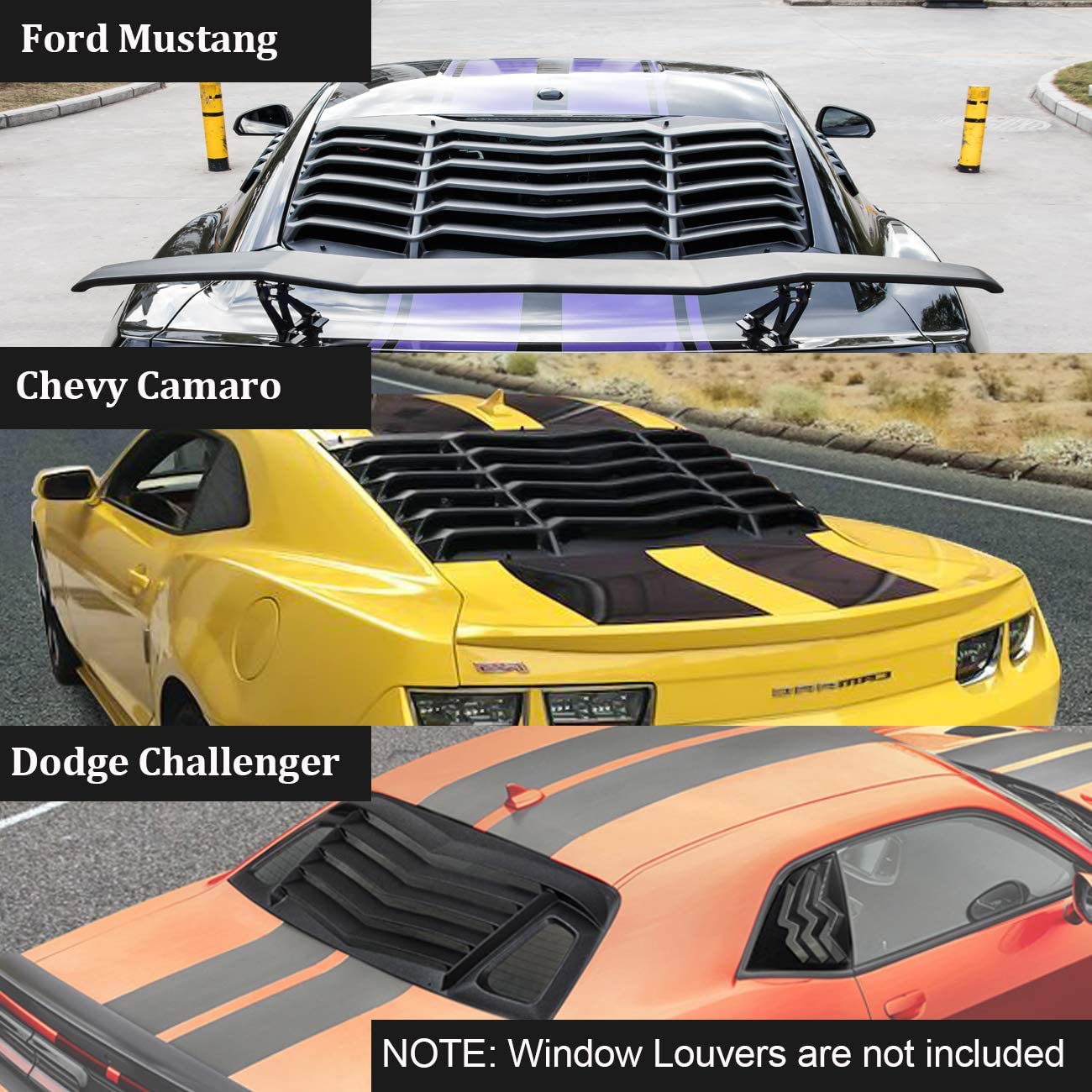 Rear Window Louver Hardware Kit