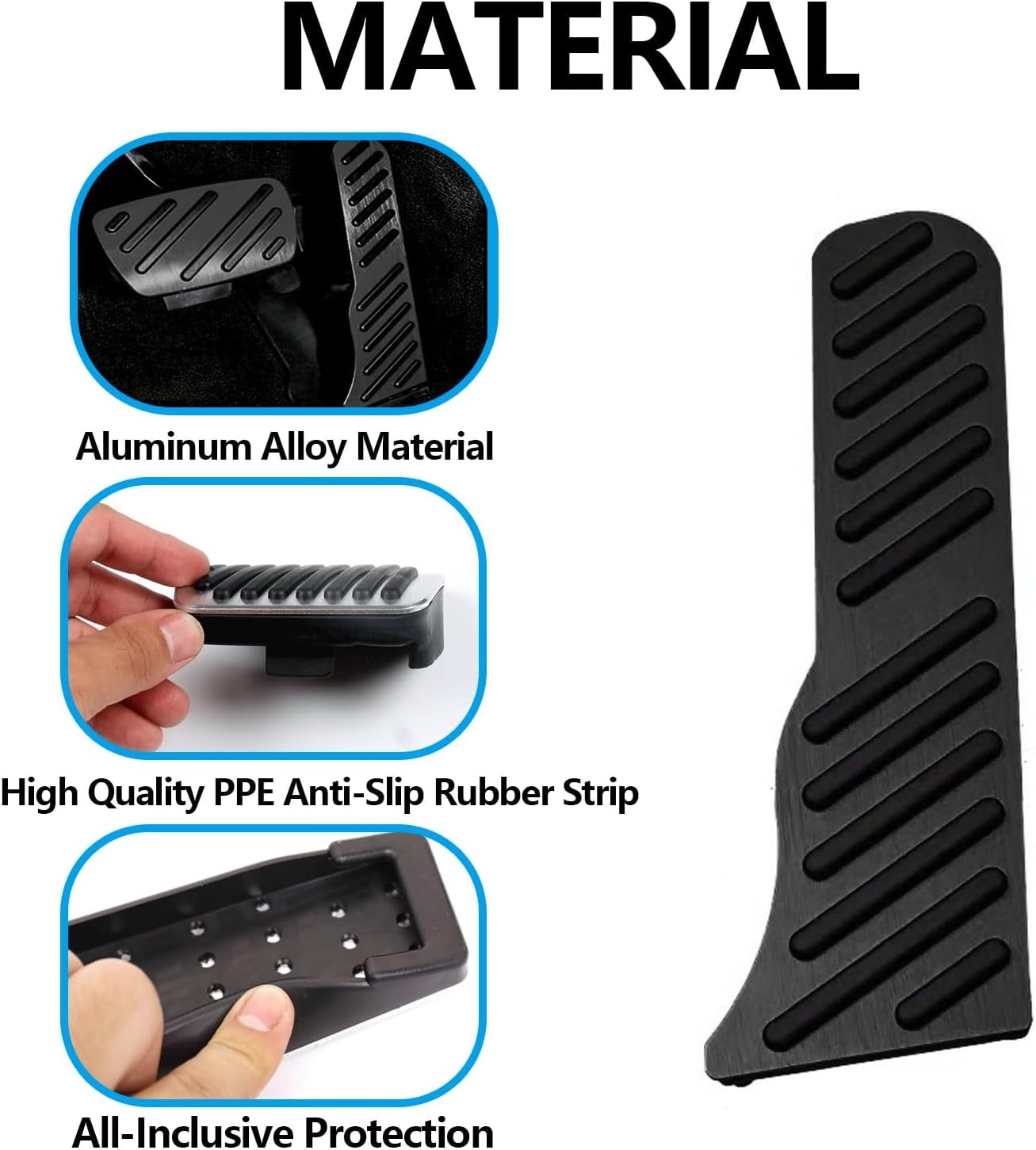 2016 - 24 Camaro Aluminum Gas and Brake Pedal Covers | Next-Gen Speed