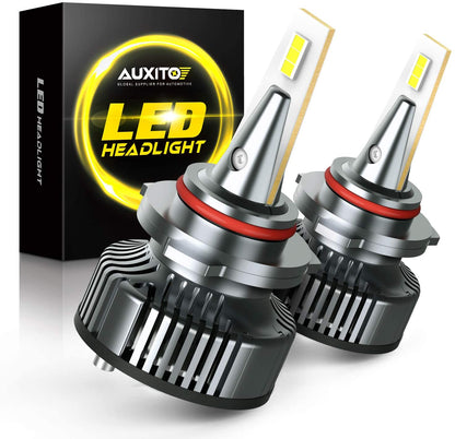AUXITO 9005 LED 16,000LM 6500K White Car Headlight Bulbs
