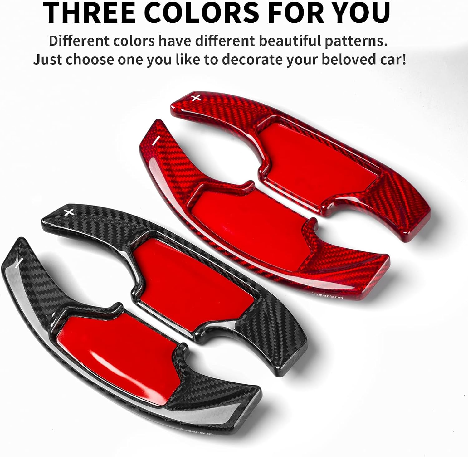 2024+ Mustang S650 Carbon Fiber Paddle Shifter Covers