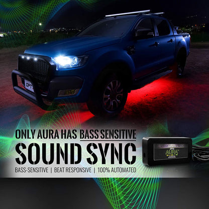 OPT 7 RGB LED Underglow Lighting Kit w/ Remote &amp; Sound sync