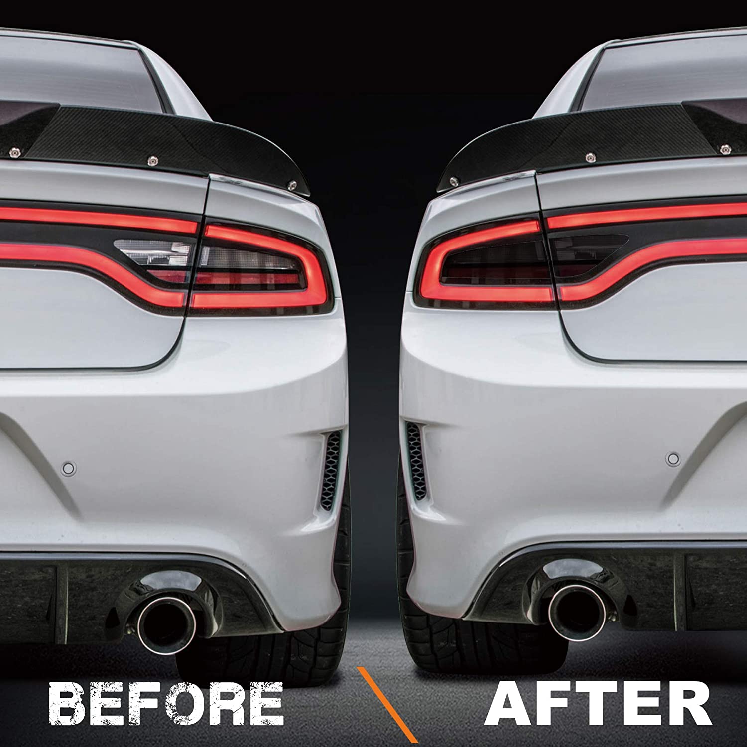 2015 - 24 Dodge Charger Precut Tail Light &amp; Side Marker Tint