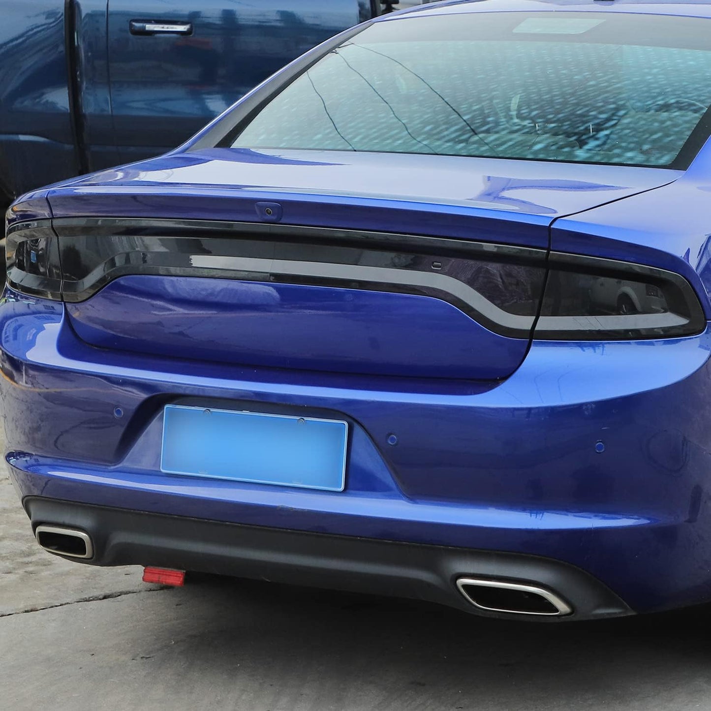 2015-24 Dodge Charger Smoked Tail Light Full Covers