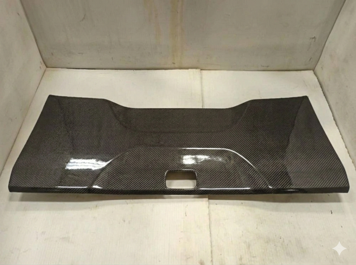C8 Corvette Carbon Fiber Interior Rear Headliner - Coupe image 1