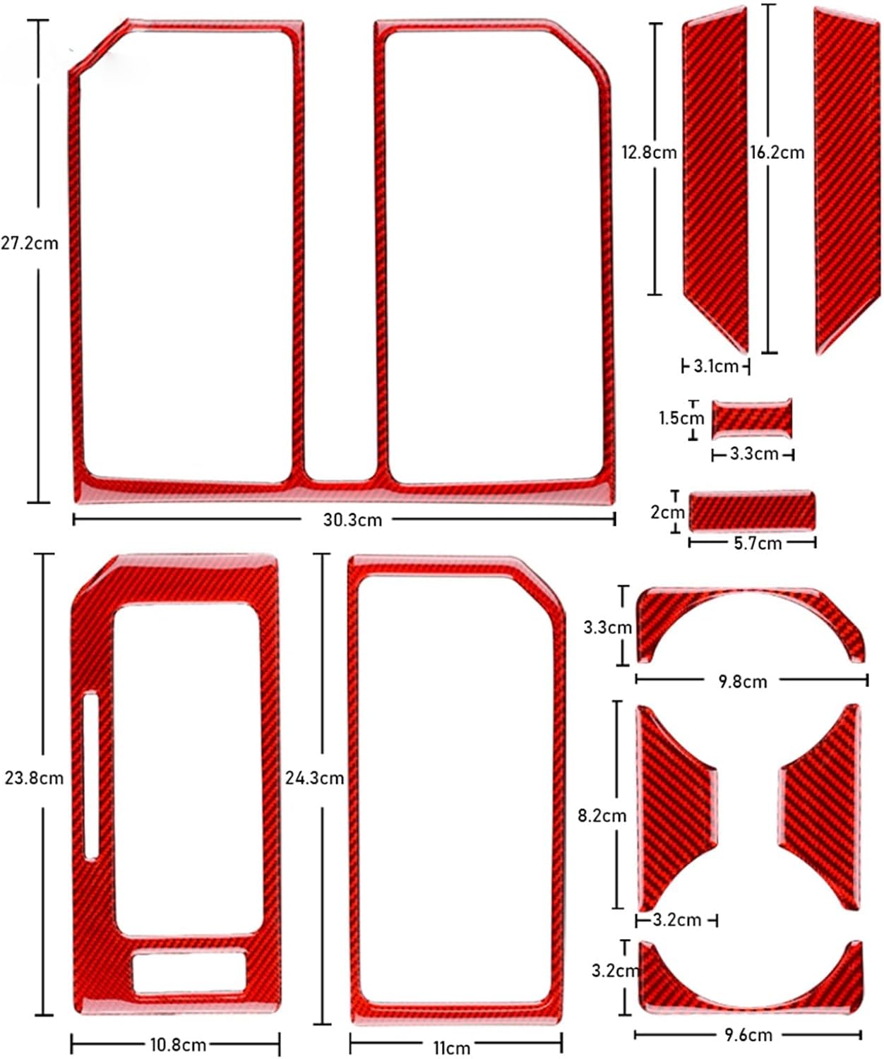 2015 - 21 Ford F150 Carbon Fiber Gear Shift Overlay | Next-Gen Carbon