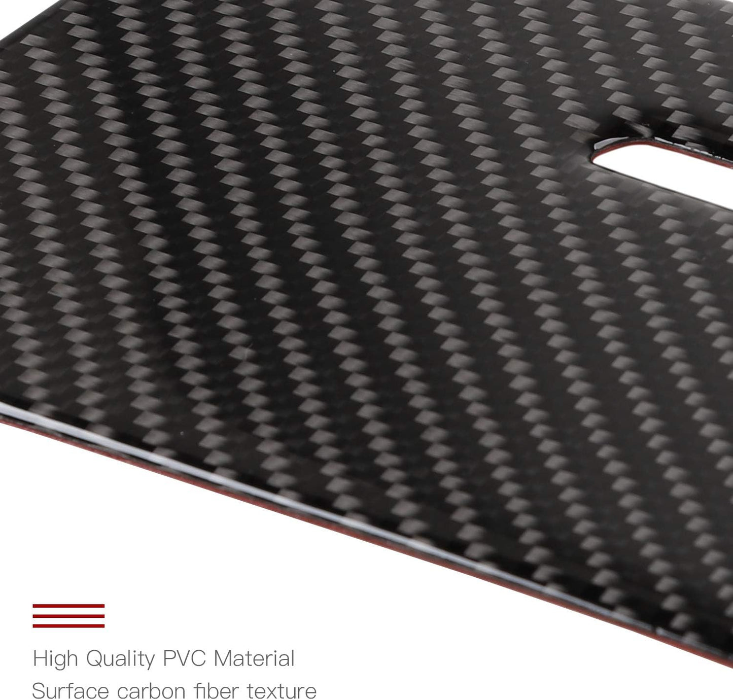 2014 - 20 Jeep Grand Cherokee Carbon Fiber Lower Radio Compartment Cover Kit