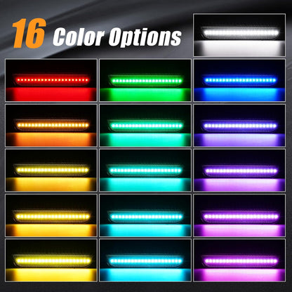 2010-15 Camaro Smoked RGB LED Side Markers image 3