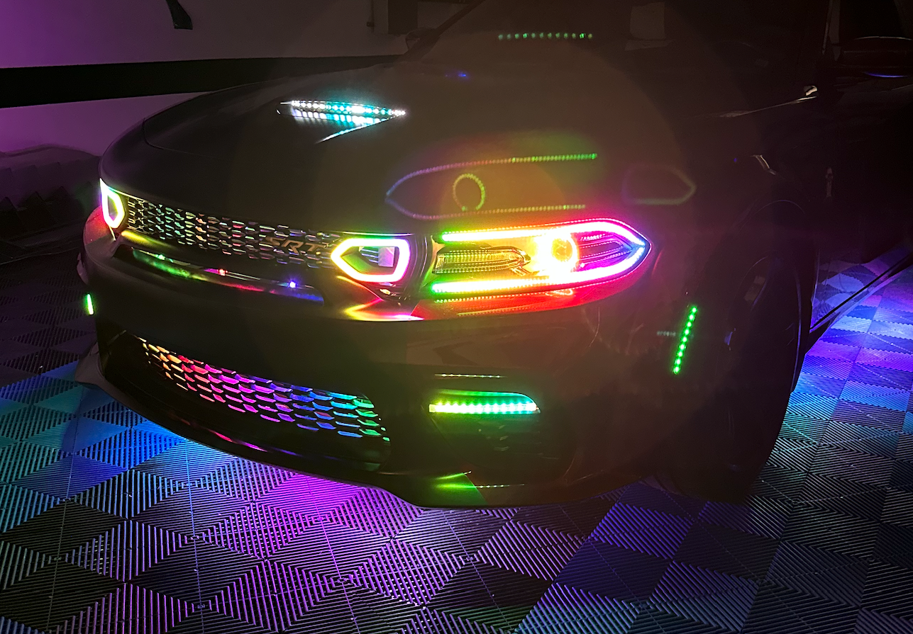 RGB/Flow LED Grille Lighting Kit - Lighting Trendz image 1