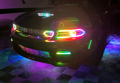 RGB/Flow LED Grille Lighting Kit - Lighting Trendz image 1