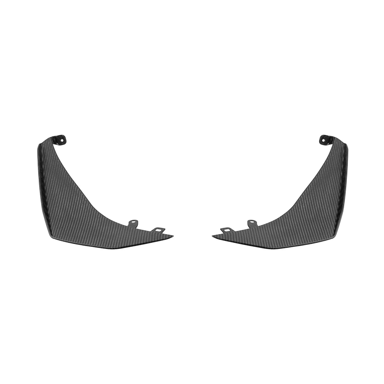 Corvette C8 Carbon Fiber Z07 Performance Package Front Canards image 1