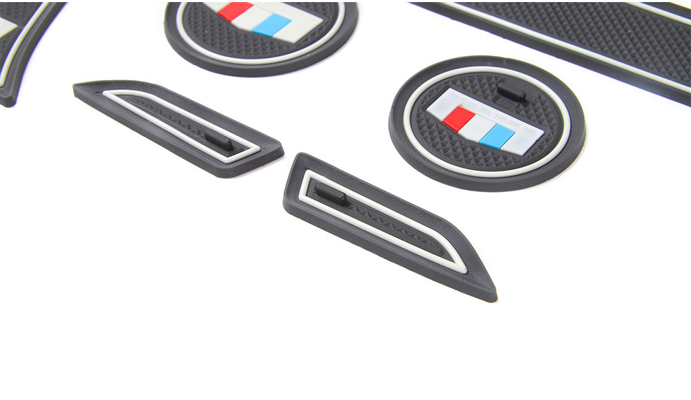 2016 - 24 Camaro Interior Non-Slip Rubber Mats (9 PC) image 9