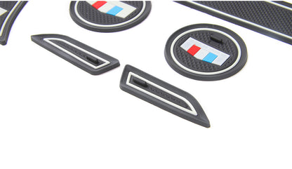 2016 - 24 Camaro Interior Non-Slip Rubber Mats (9 PC) image 9
