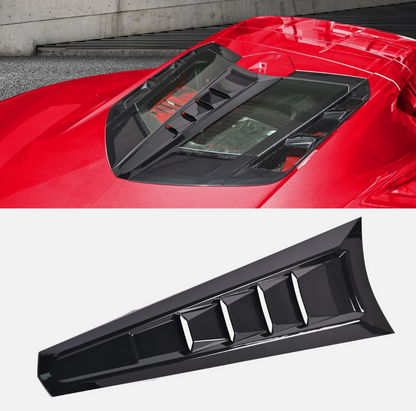 C8 Corvette ZR1 Style Rear Hatch Split Window Louver