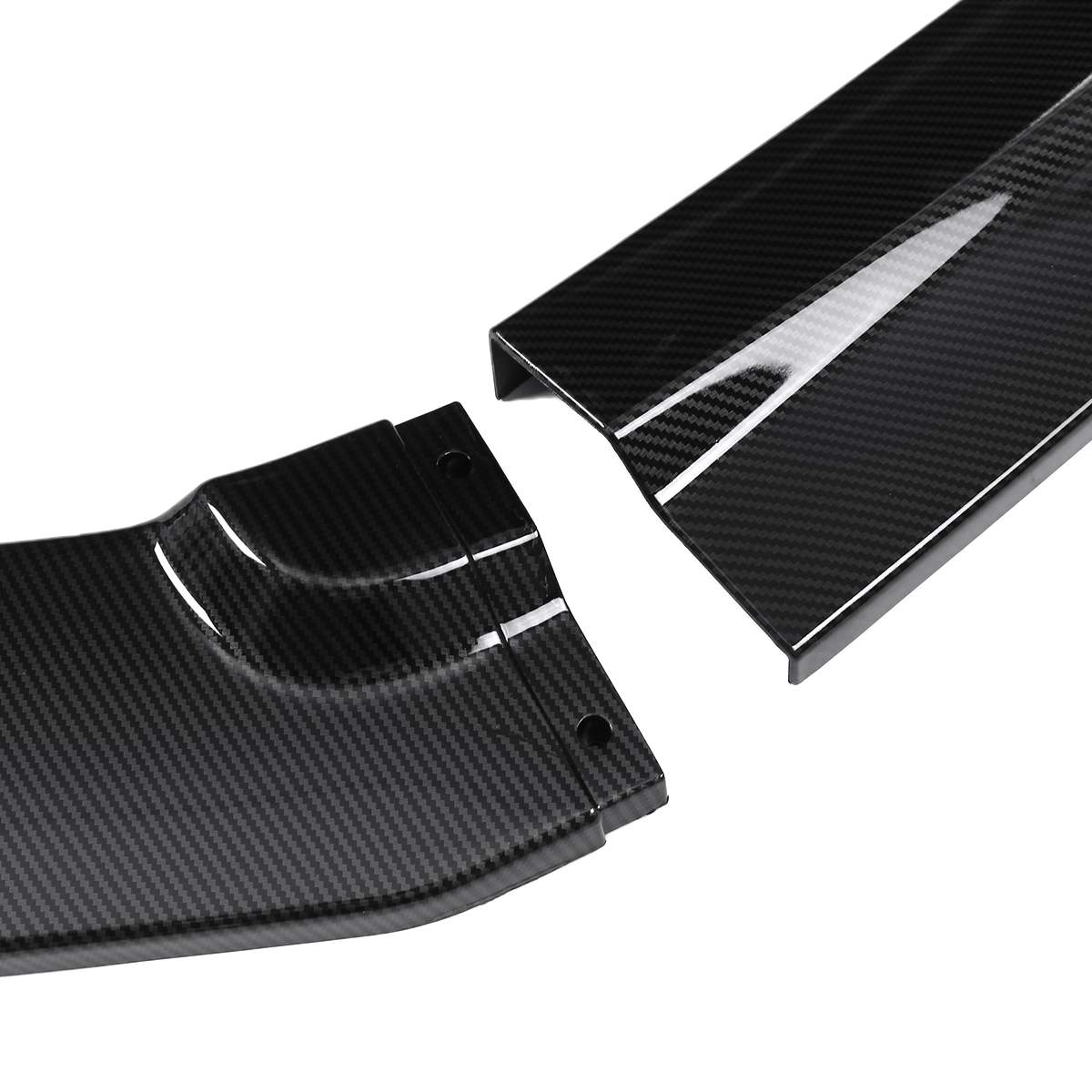 2016 - 24 Camaro Gloss Black/Carbon Fiber 3PC Front Splitter Lip | LT/RS/SS/LT1