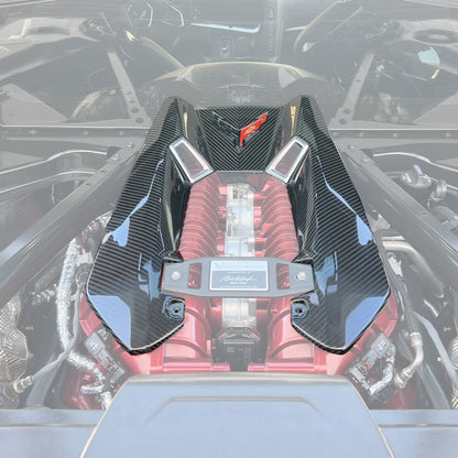 C8 Corvette Z06 5.5L LT6 Carbon Flash Painted Engine Cover
