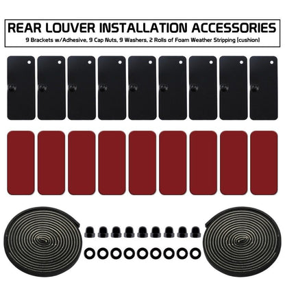 2016 - 24 Camaro Rear Window Louvers