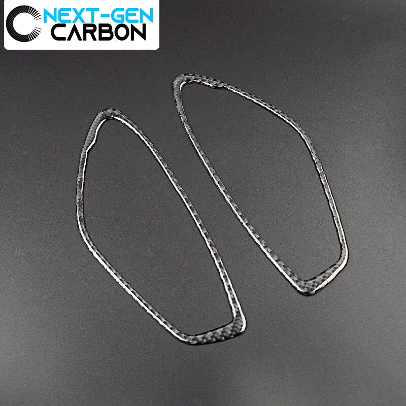 2016 - 24 6th Gen Camaro Carbon Fiber Interior Door Handle Cover Kit | Next-Gen Carbon image 0