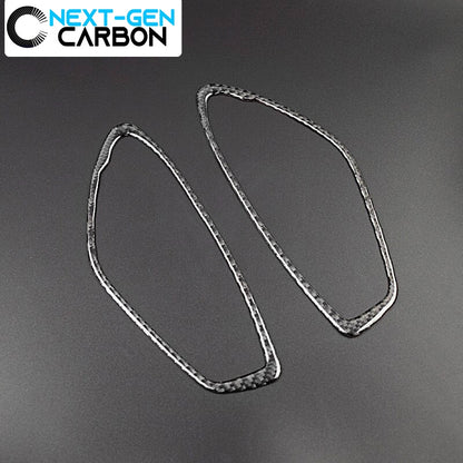 2016 - 24 6th Gen Camaro Carbon Fiber Interior Door Handle Cover Kit | Next-Gen Carbon image 0