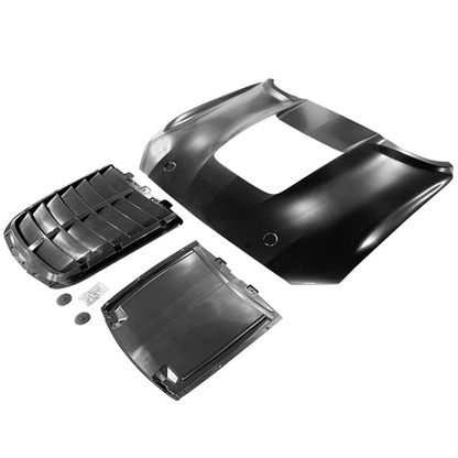 2018 - 24 Mustang GT500 Style Front Aluminum Hood