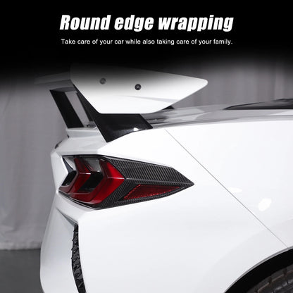 C8 Corvette Carbon Fiber Tail Light Side Bezel Cover