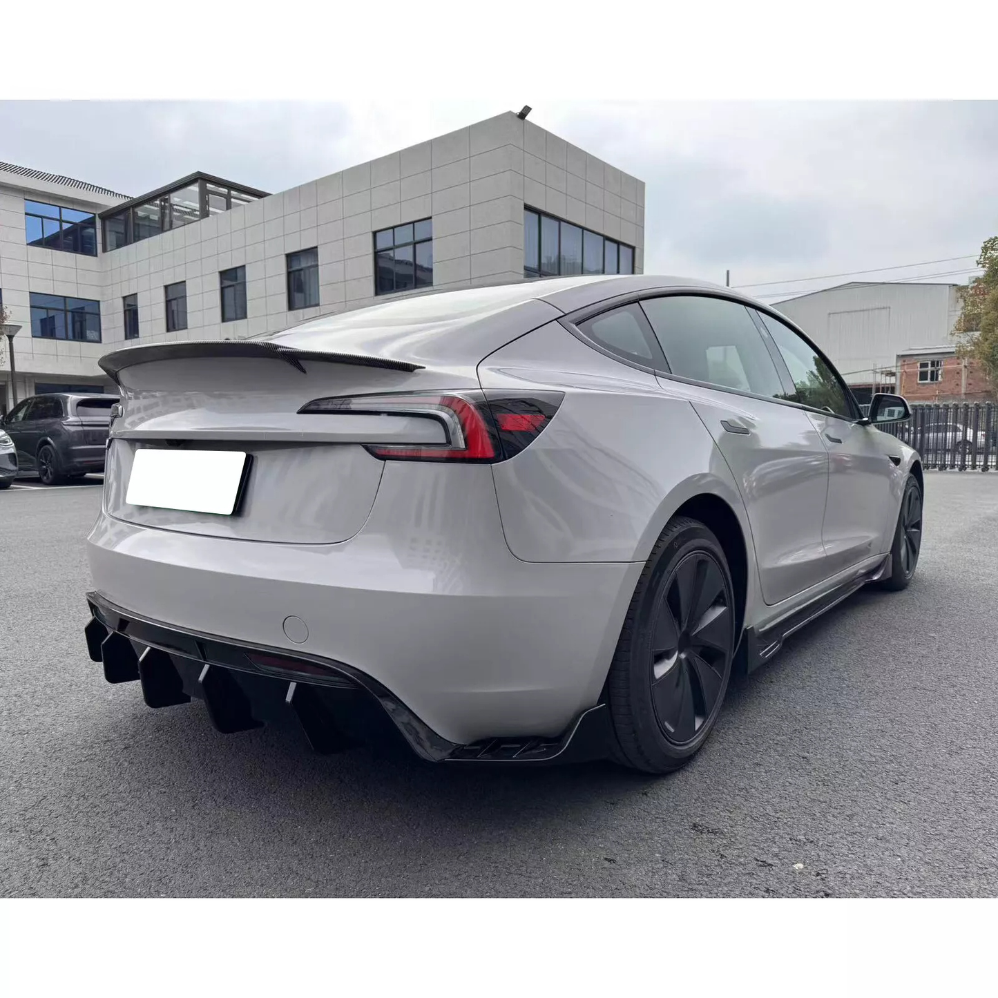 2017 - 24 Tesla Model 3 Side Skirts Rocker Panels