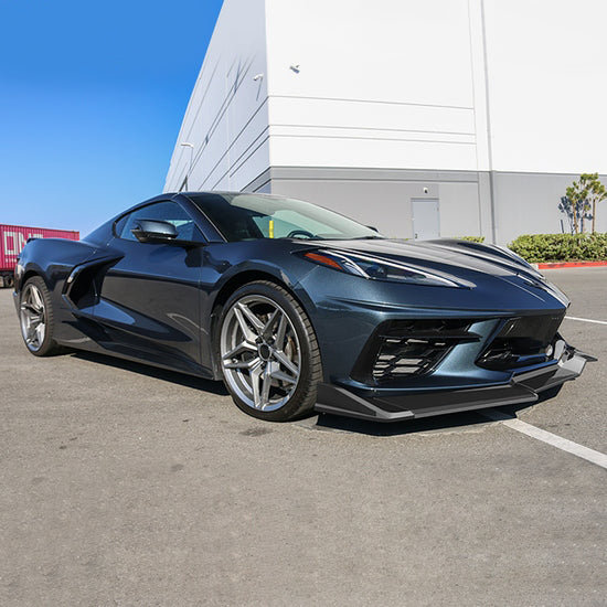 C8 Corvette IKON Style 5pc Front Splitter Lip