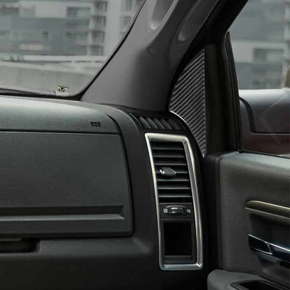2016 - 18 Dodge Ram Carbon Fiber A-Pillar Trim Kit | Next-Gen Carbon