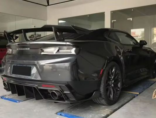 2016 - 24 Camaro XT Real Carbon Fiber Rear Diffuser LT RS SS LT1 | Next-Gen Carbon image 0