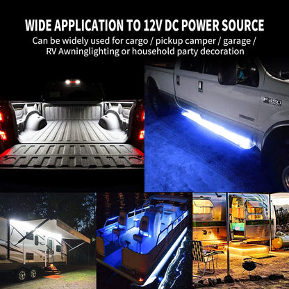 Multicolor Flow Series LED Ambient Truck Bed Lighting Kit