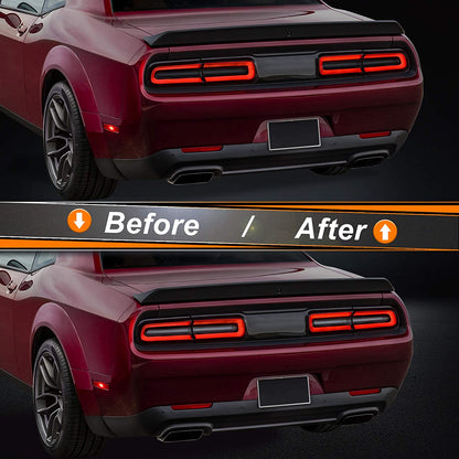 2015 - 24 Dodge Challenger Precut Tail Light + Side Marker Tint