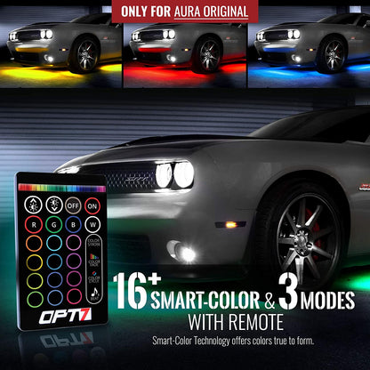 OPT 7 RGB LED Underglow Lighting Kit w/ Remote &amp; Sound sync
