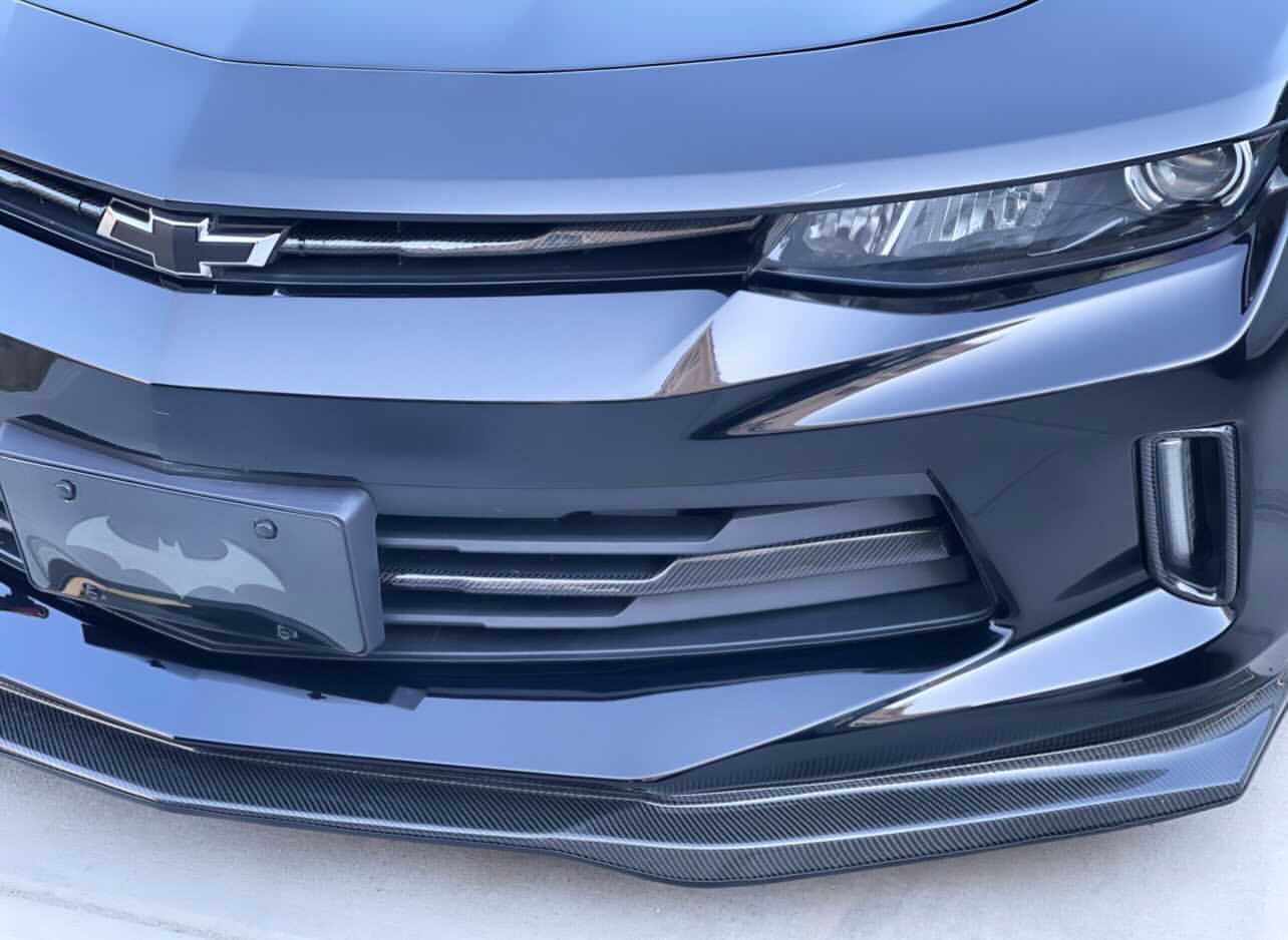 2016 - 18 Chevy Camaro LT/RS Carbon Fiber Grille Trim Covers