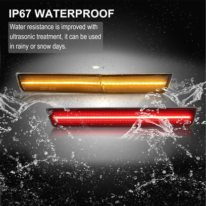 2018 - 24 Dodge Challenger SRT Widebody Smoked LED Side Marker Lights