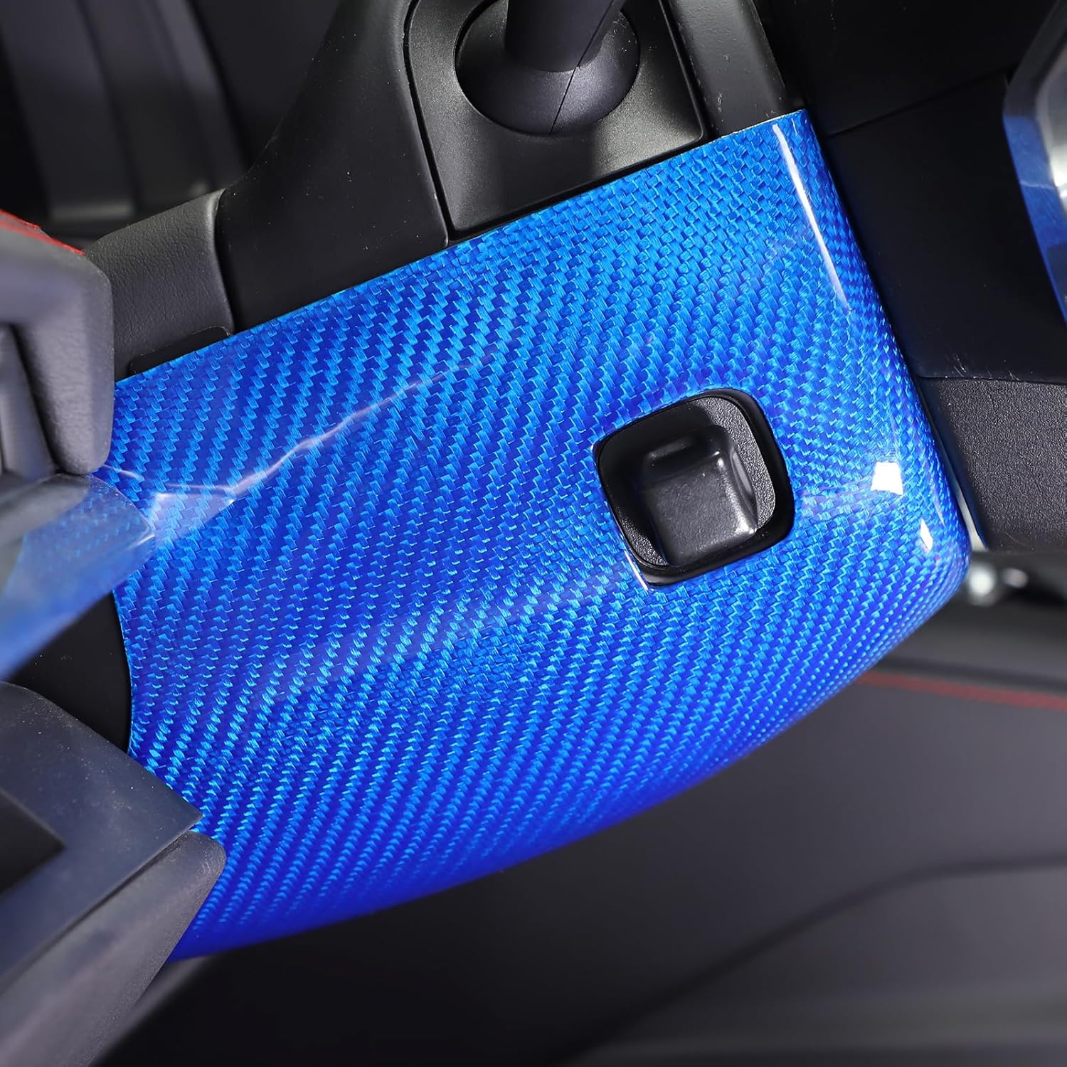 C8 Corvette Carbon Fiber Steering Wheel Base Lower Cover | Black / Red / Blue/ Forged