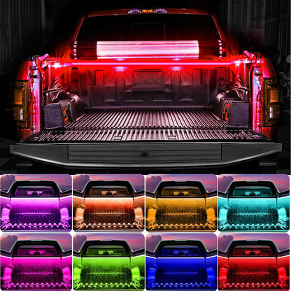 Multicolor Flow Series LED Ambient Truck Bed Lighting Kit